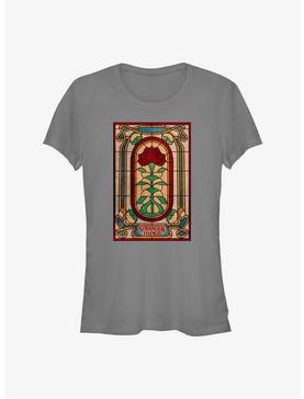 Stranger Things Stained Glass Rose Girls T-Shirt, , hi-res