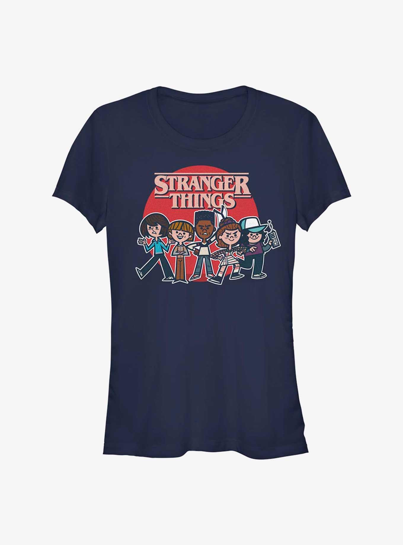 Stranger Things Toon Gang Girls T-Shirt, , hi-res