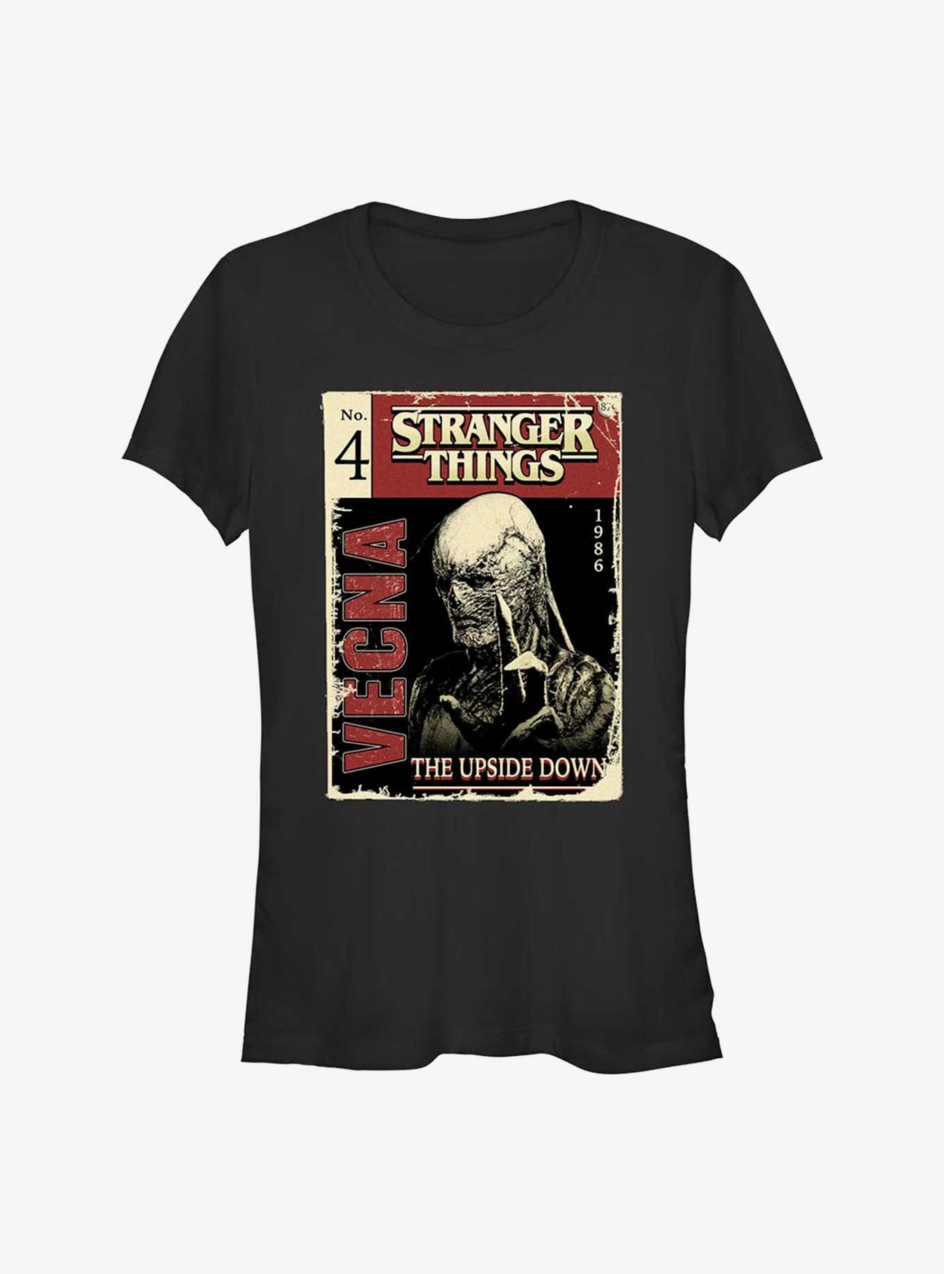 Stranger Things Vecna Pulp Cover Girls T-Shirt, , hi-res