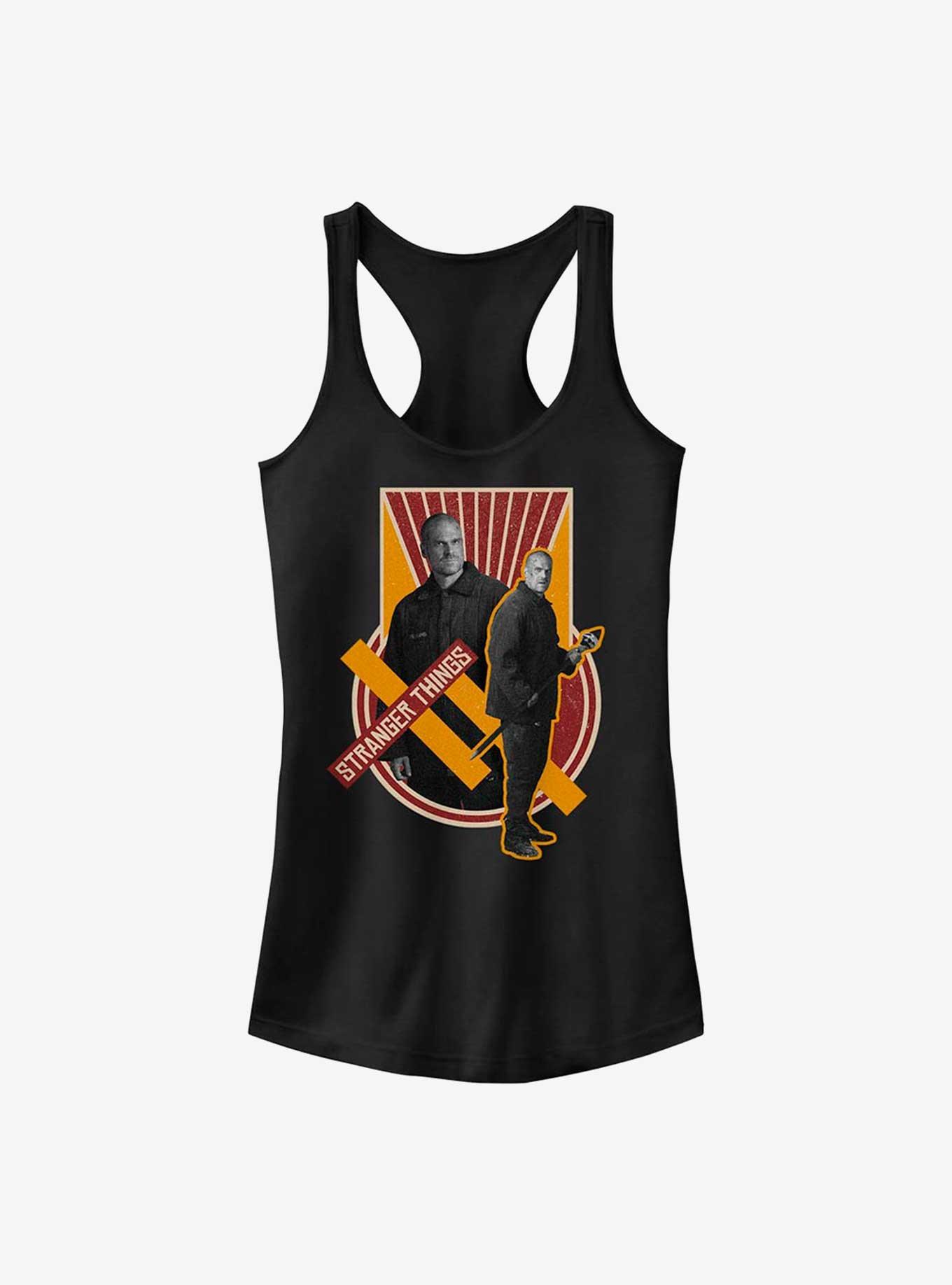 Stranger Things Comrade Hopper Girls Tank, , hi-res