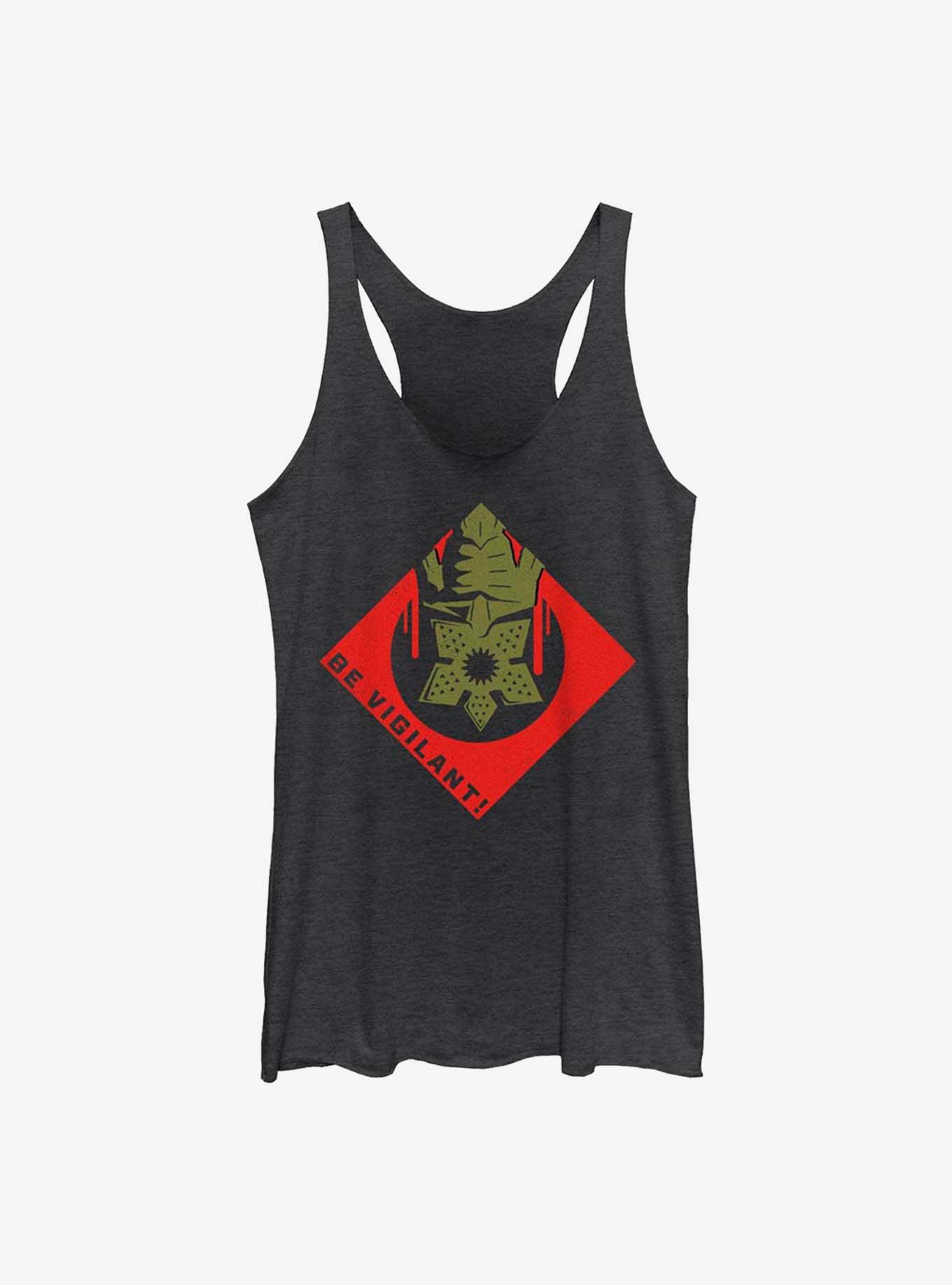 Stranger Things Be Vigilant Demogorgon Girls Tank Top