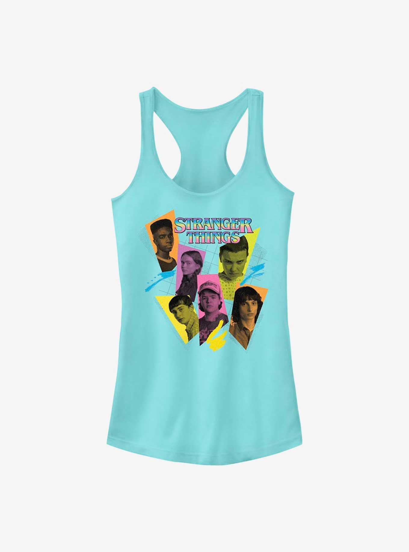 Stranger Things Character Tones Girls Tank