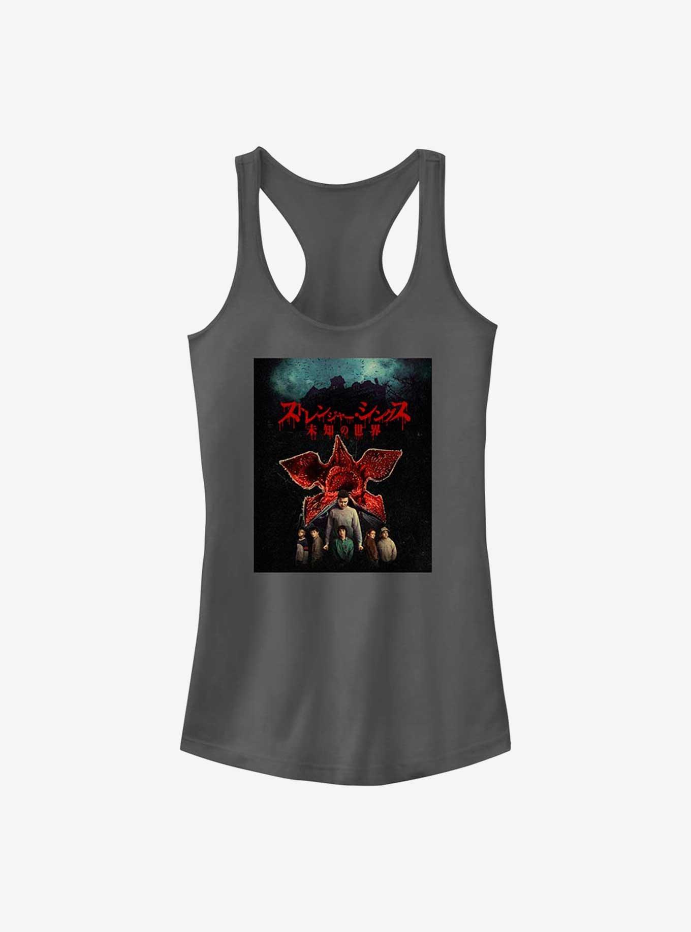Stranger Things Demogorgon Kanji Girls Tank, , hi-res