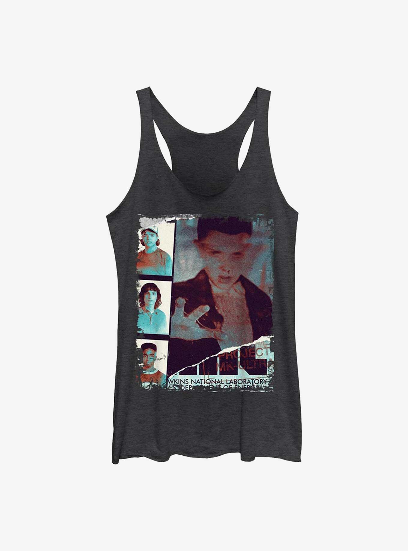Stranger Things Film Photo Girls Tank, BLK HTR, hi-res