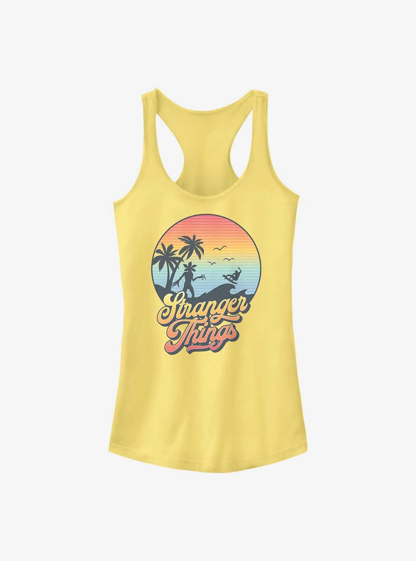 Stranger Things Retro Sun Demogorgon Girls Tank Top, , hi-res