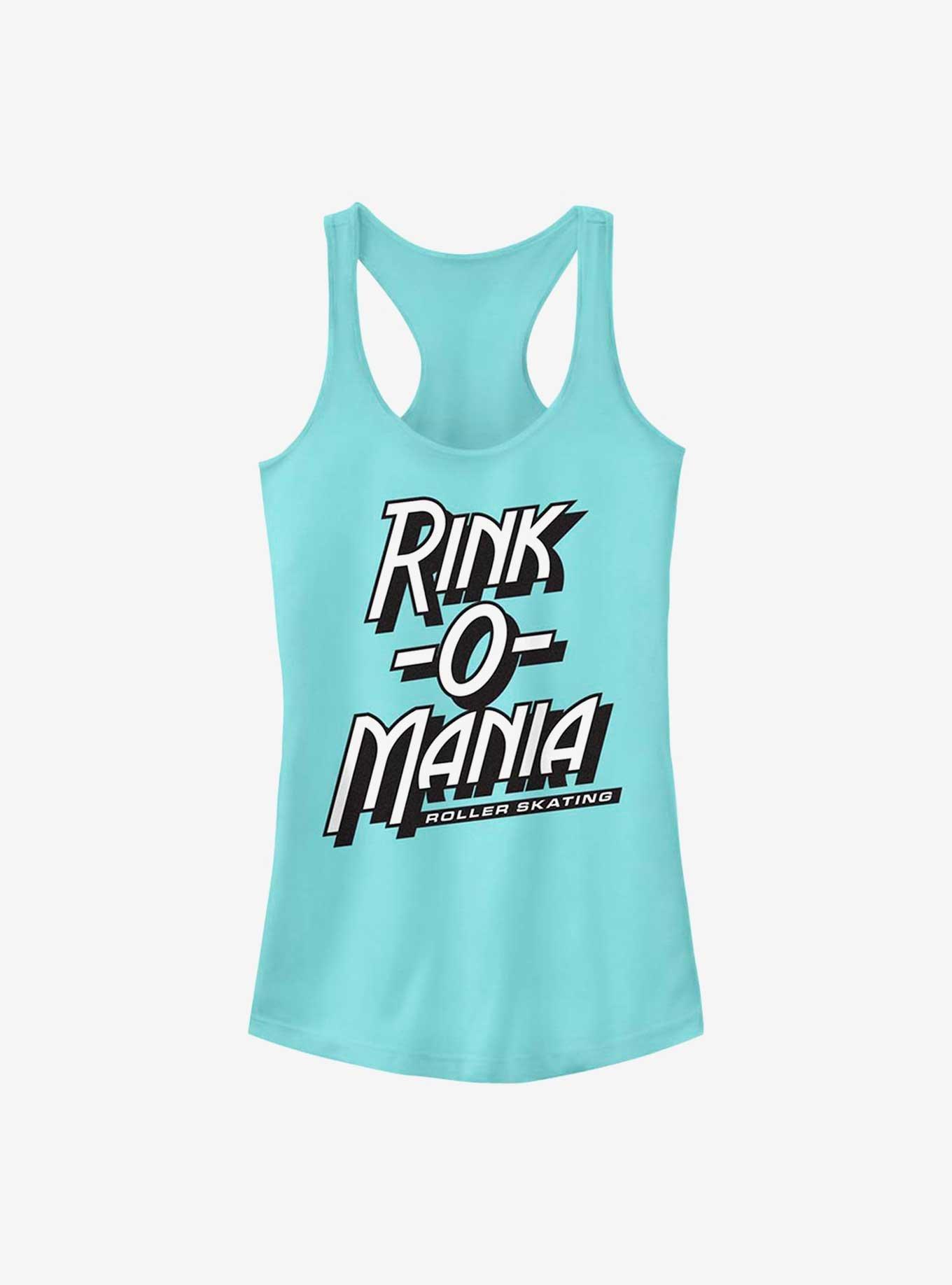 Stranger Things Rink-O-Mania Logo Girls Tank, CANCUN, hi-res