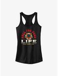 Stranger Things Roll For Your Life Girls Tank Top, BLACK, hi-res