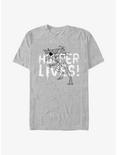 Stranger Things Hopper Lives T-Shirt, ATH HTR, hi-res