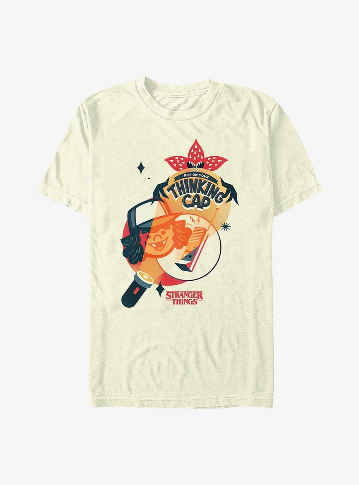 Stranger Things Dustin Thinking Cap T-Shirt