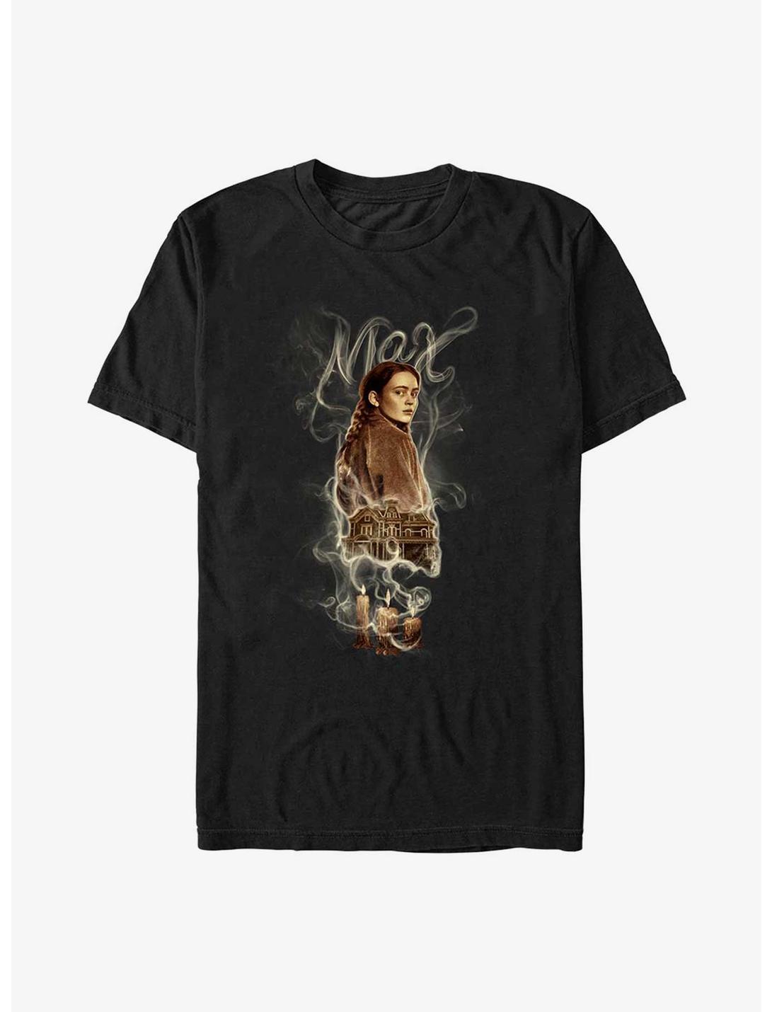 Stranger Things Max In Smoke T-Shirt, BLACK, hi-res