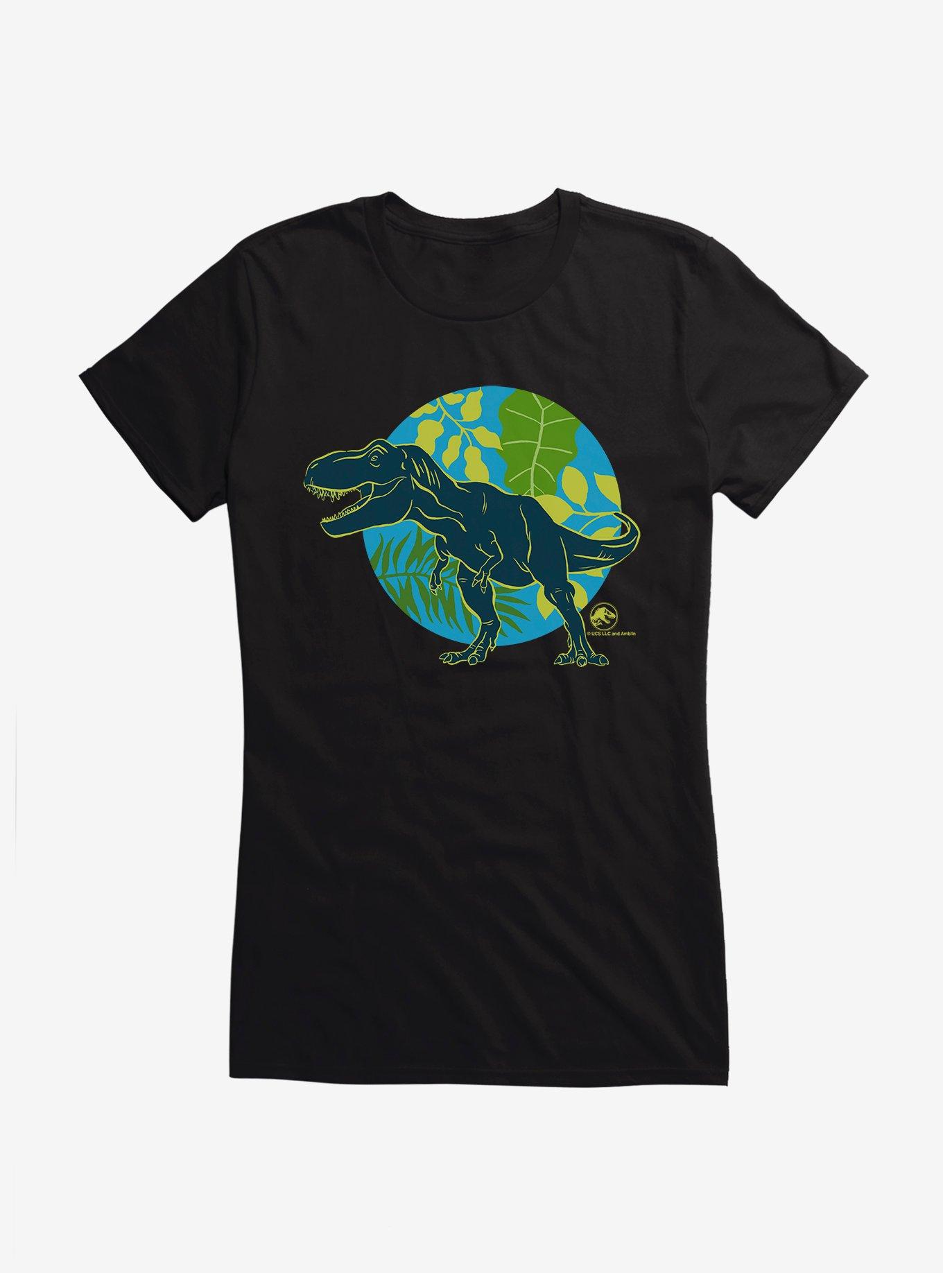 Jurassic World T-Rex Earth Habitat Girls T-Shirt