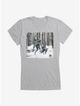 Jurassic World Dominion Forest Hunt Girls T-Shirt, HEATHER, hi-res