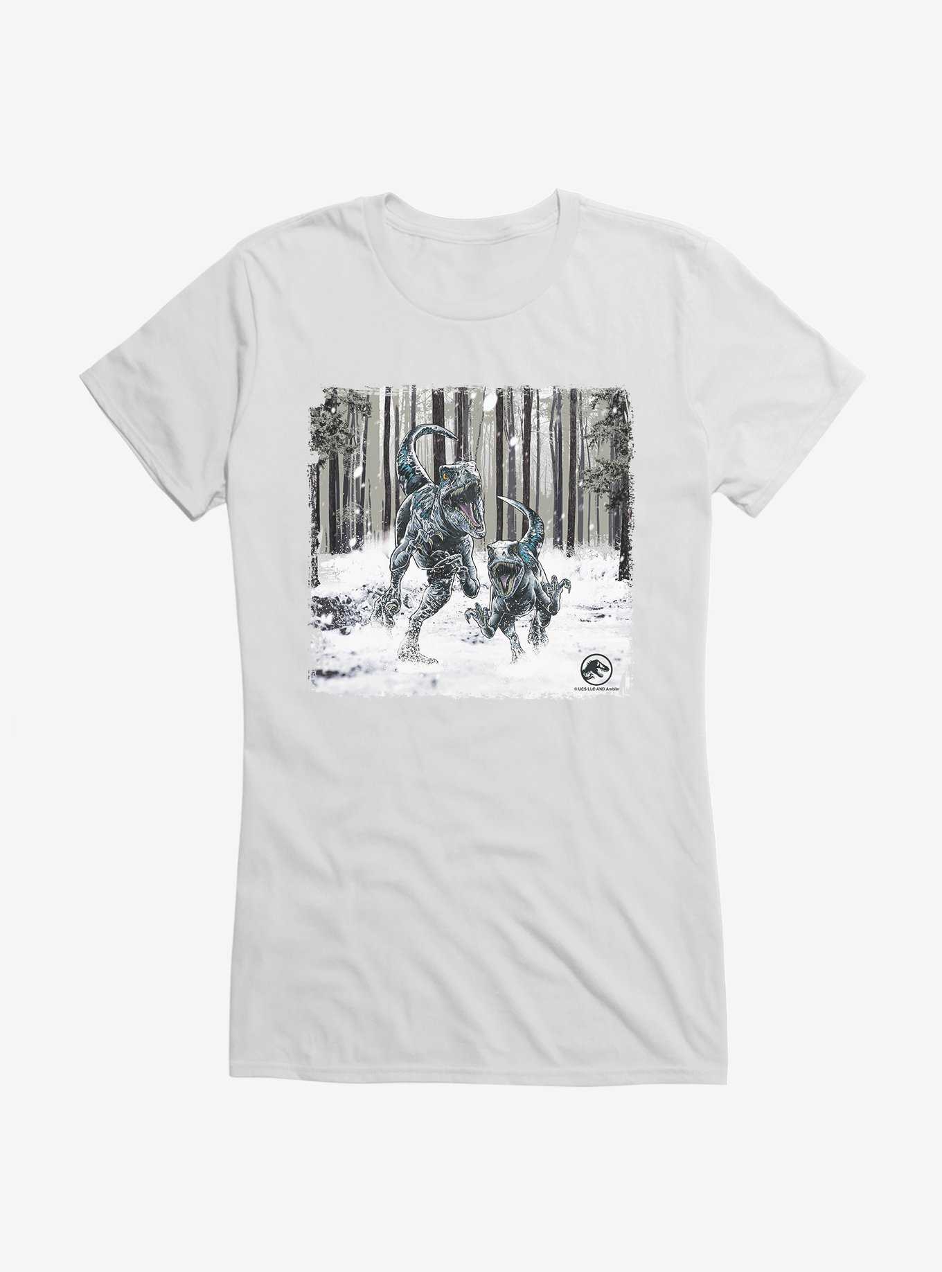 Jurassic World Dominion Forest Hunt Girls T-Shirt, WHITE, hi-res