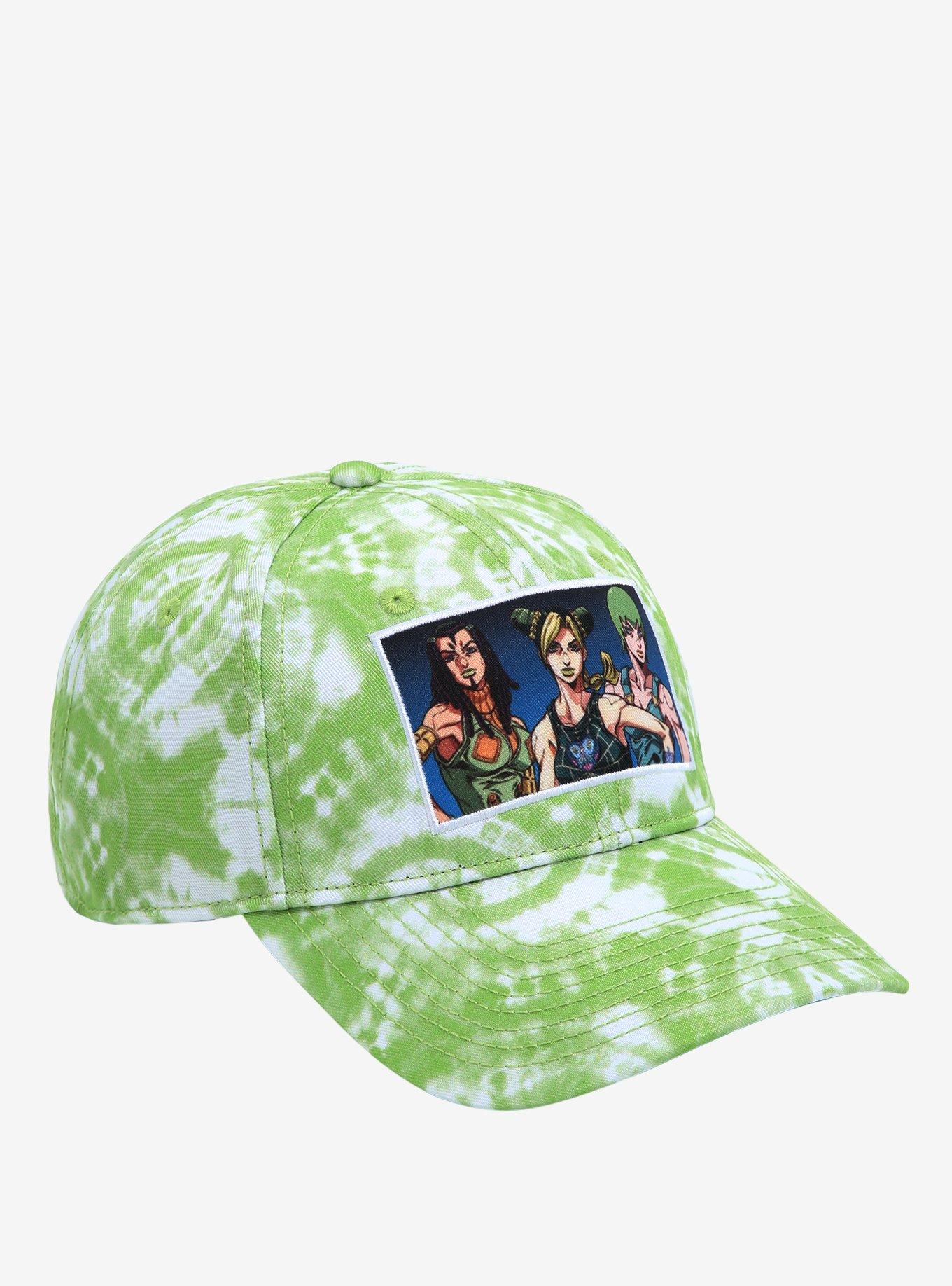 JoJo's Bizarre Adventure: Stone Ocean Trio Tie-Dye Snapback Hat, , hi-res