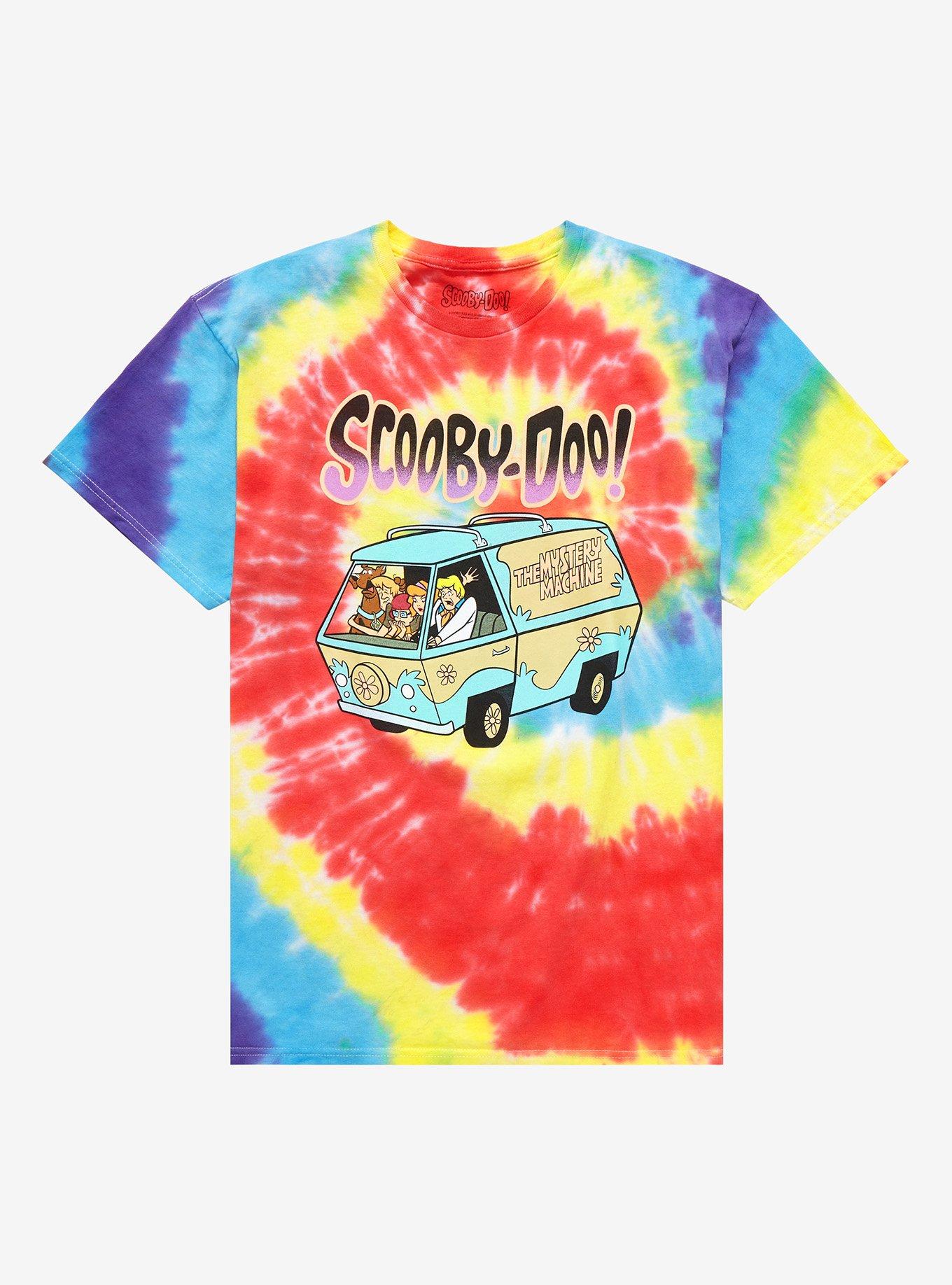 Scooby-Doo! Mystery Gang Rainbow Tie-Dye T-Shirt, MULTI, hi-res