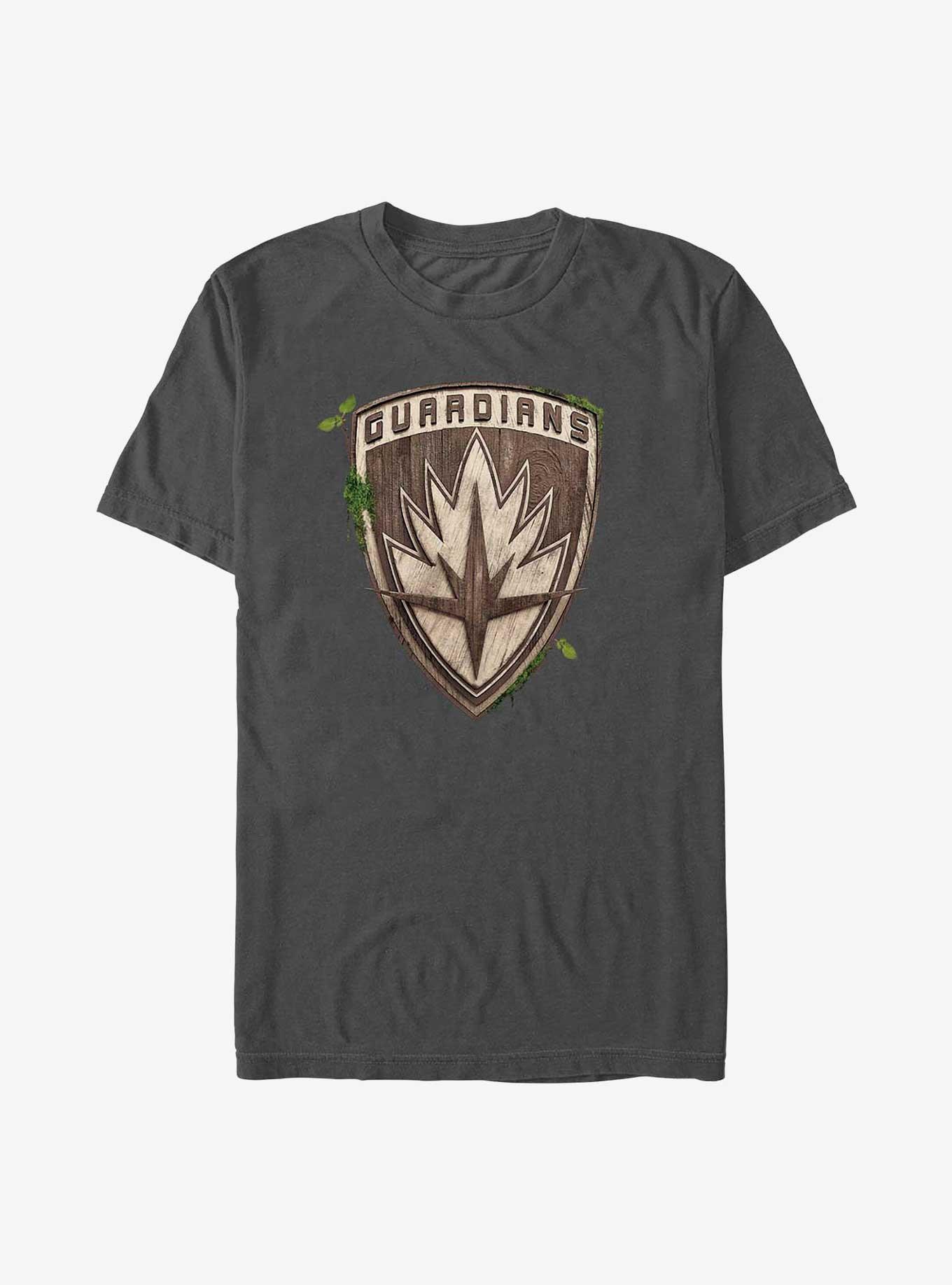 Marvel I Am Groot Guardians Badge T-Shirt, CHARCOAL, hi-res view 1