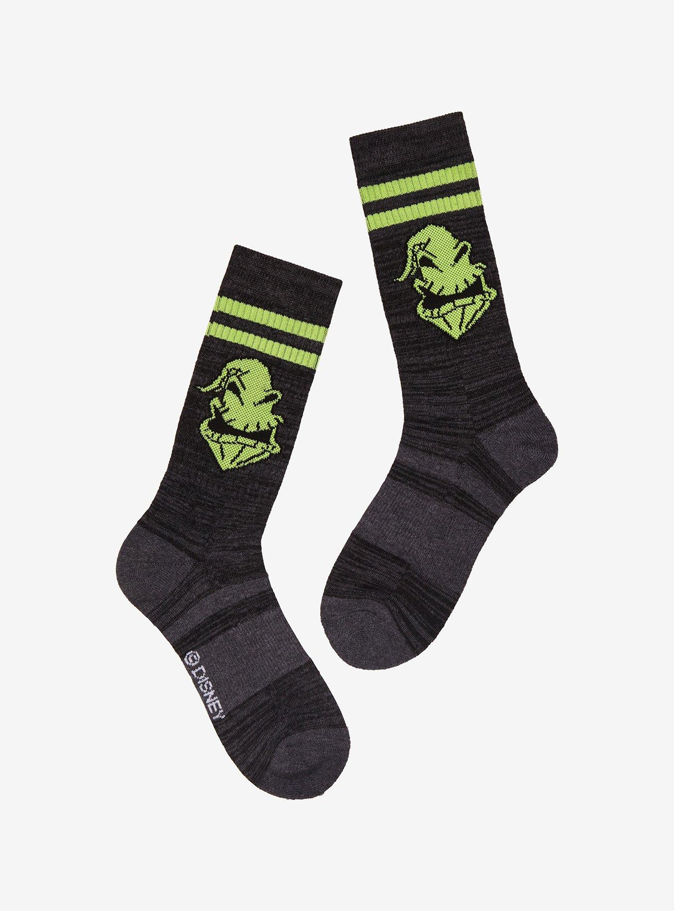 The Nightmare Before Christmas Oogie Crew Socks, , hi-res