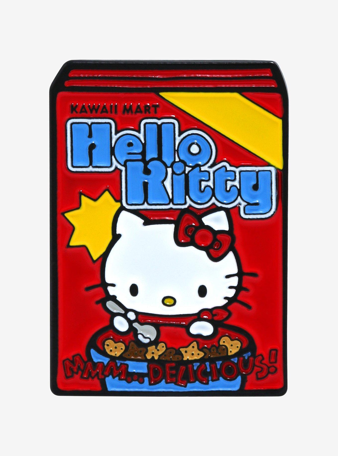 Sanrio Hello Kitty Cereal Enamel Pin - BoxLunch Exclusive, , hi-res