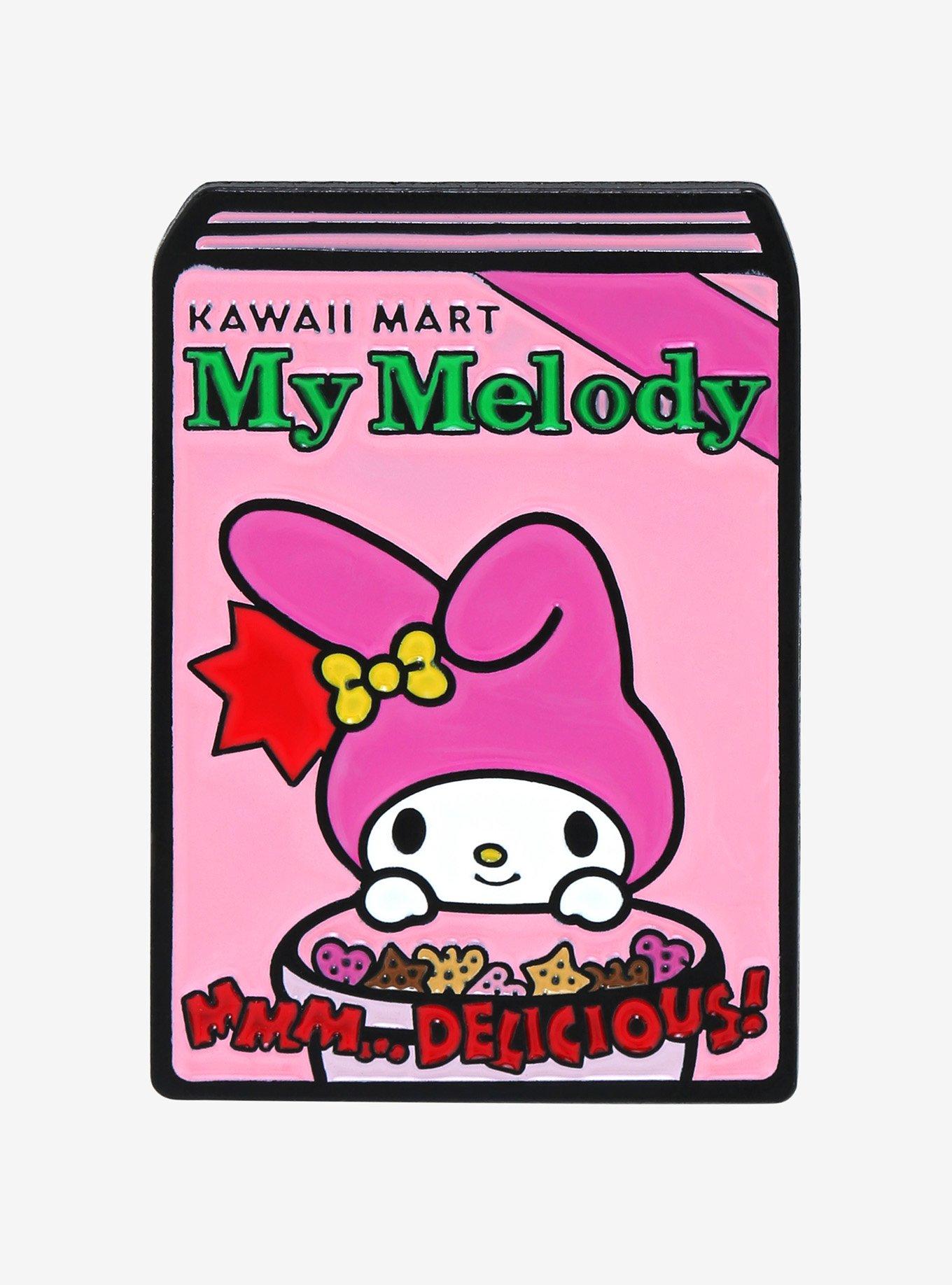 Sanrio Kawaii Mart My Melody Cereal Box Enamel Pin - BoxLunch Exclusive, , hi-res