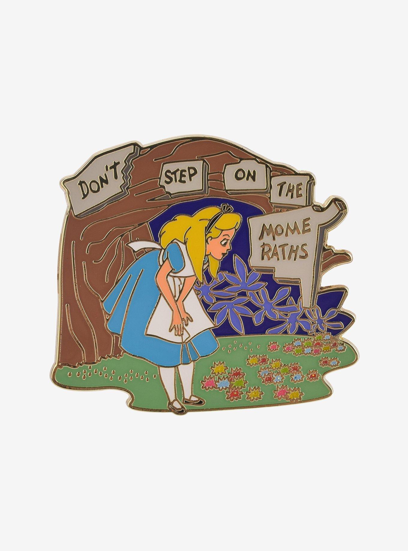 Disney Alice in Wonderland Mome Paths Enamel Pin - BoxLunch