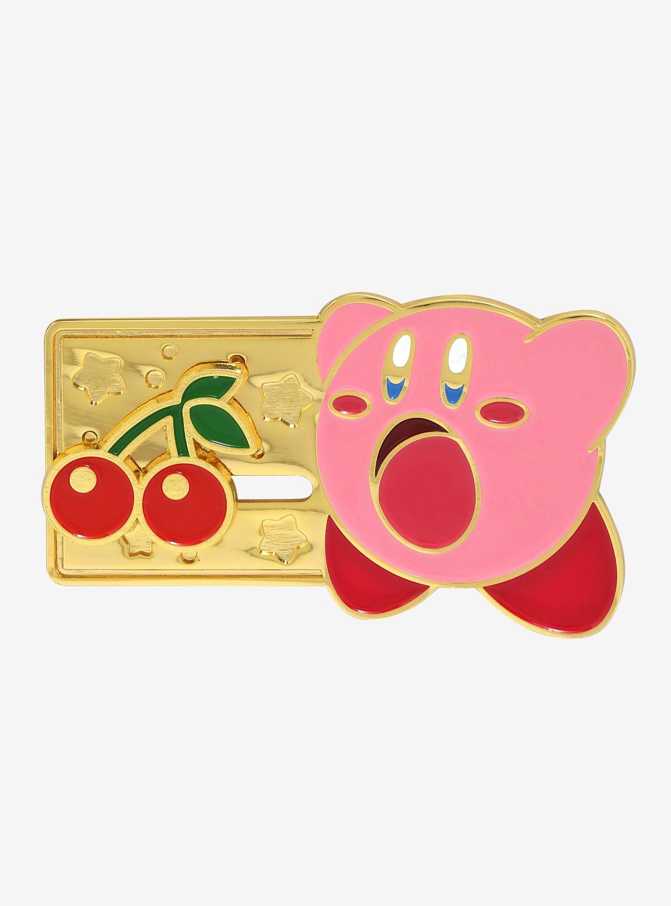 Nintendo Kirby with Moving Cherries Enamel Pin - BoxLunch Exclusive, , hi-res