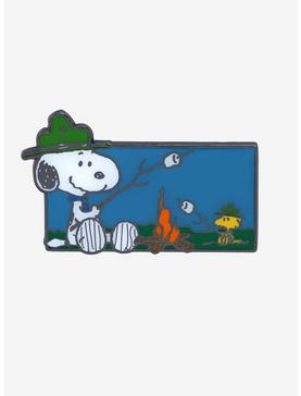 Loungefly Peanuts Snoopy & Woodstock Campfire Enamel Pin - BoxLunch Exclusive, , hi-res