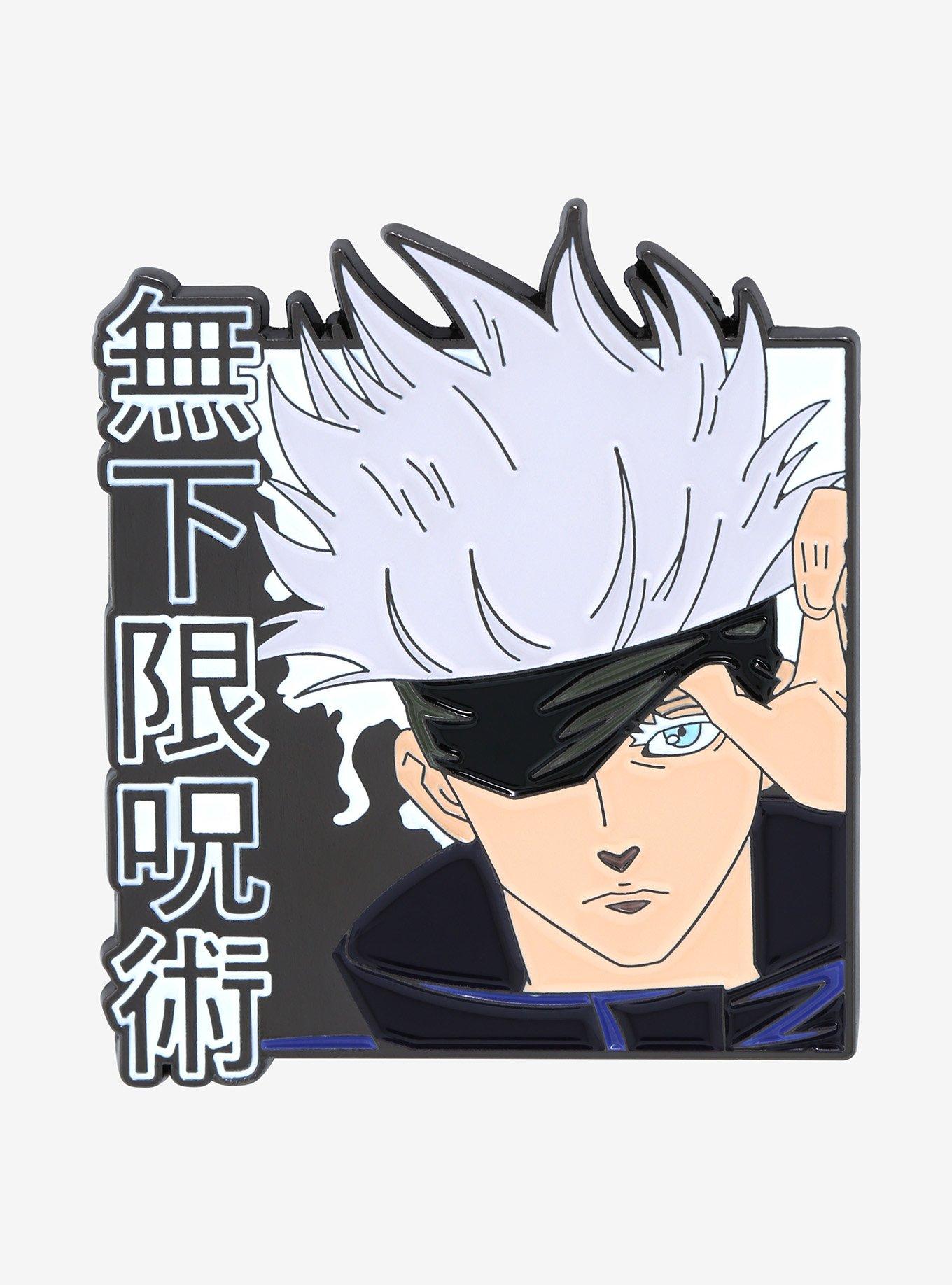 Jujutsu Kaisen Gojo Satoru Six Eyes Enamel Pin - BoxLunch Exclusive, , hi-res