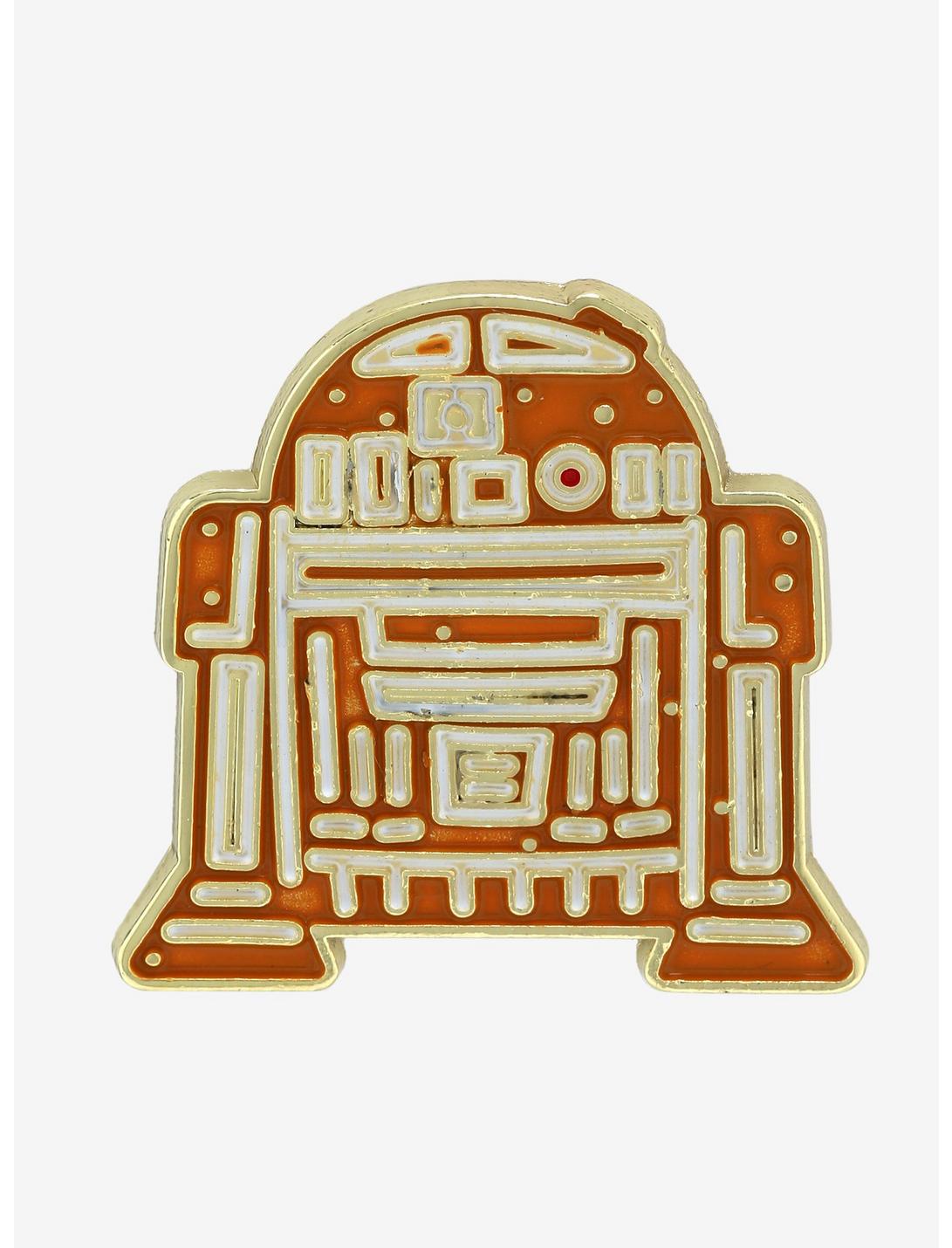 Star Wars Gingerbread R2-D2 Enamel Pin - BoxLunch Exclusive, , hi-res
