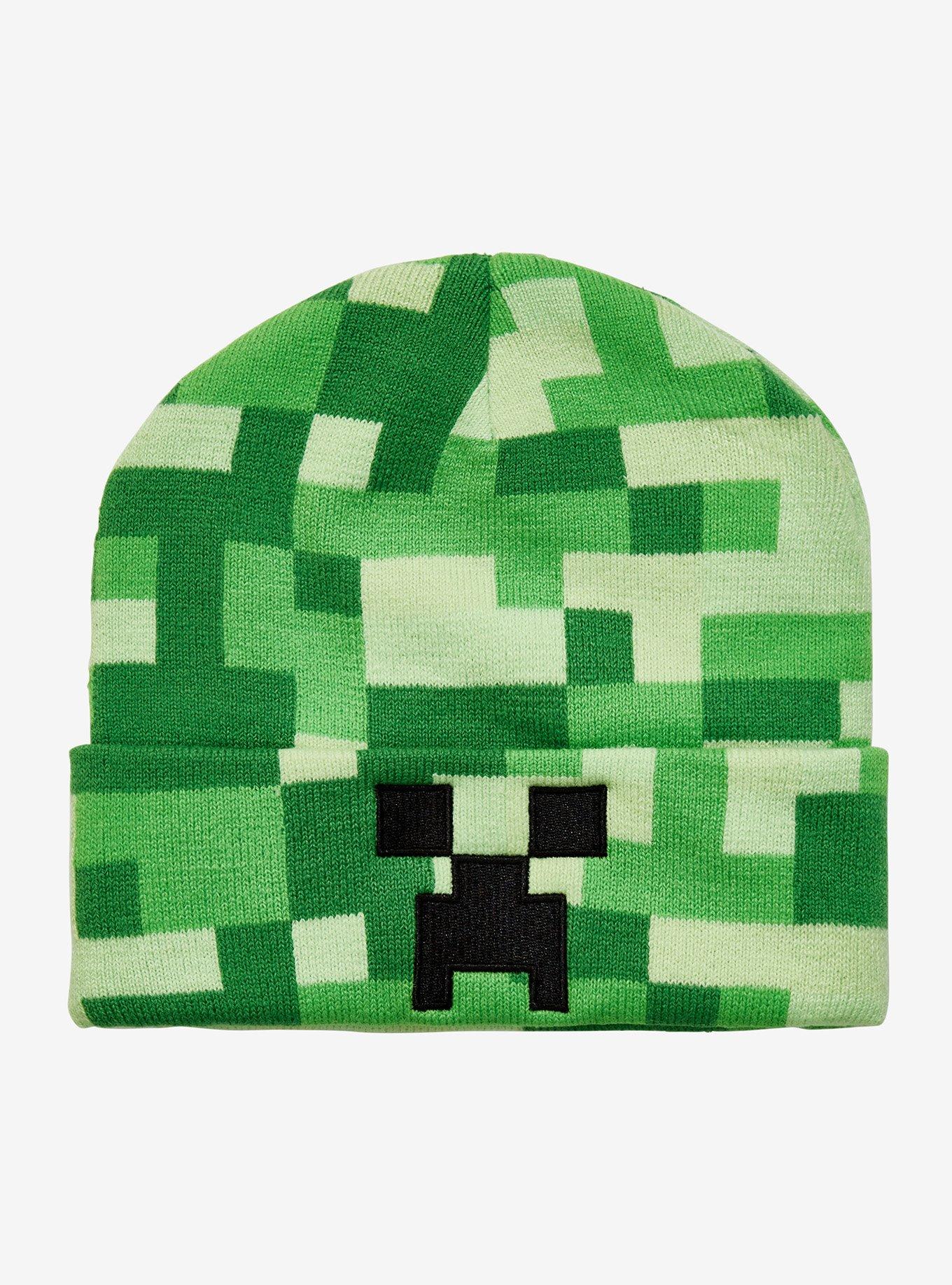 Minecraft Creeper Face Beanie