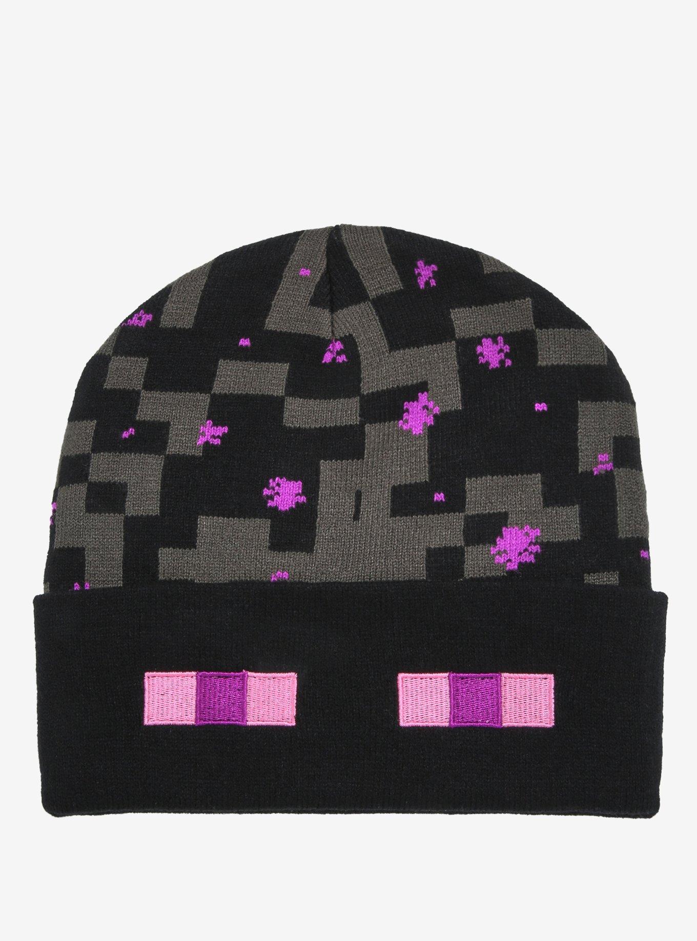 Minecraft Purple Enderman Beanie, , hi-res