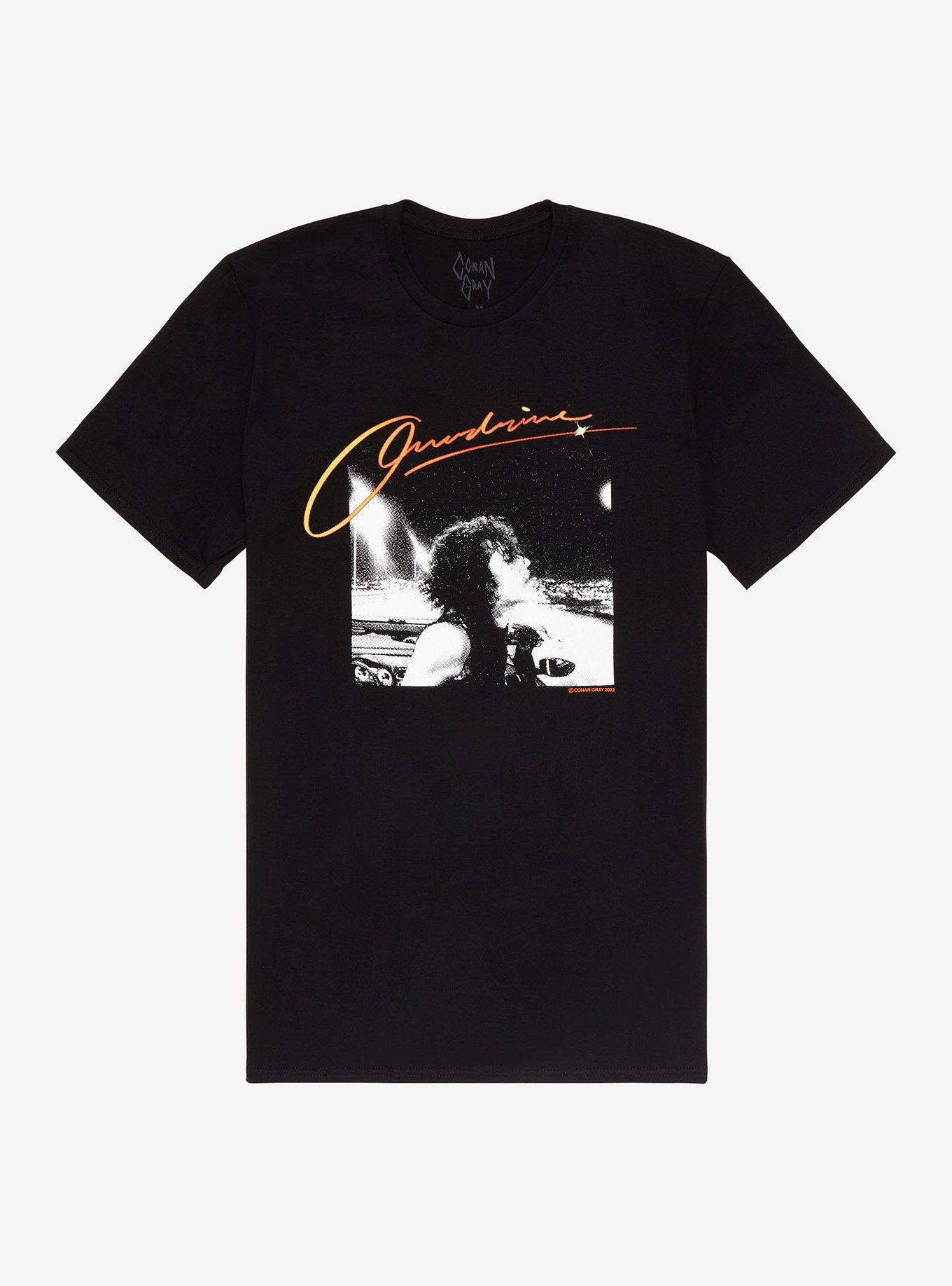 Conan Gray Overdrive T-Shirt, BLACK, hi-res