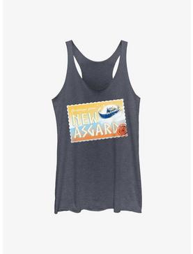 Marvel Thor: Love And Thunder Greetings From New Asgard Postcard Womens Tank Top, , hi-res