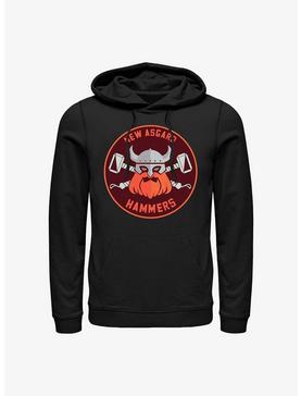 Marvel Thor: Love And Thunder New Asgard Hammers Badge Hoodie, , hi-res
