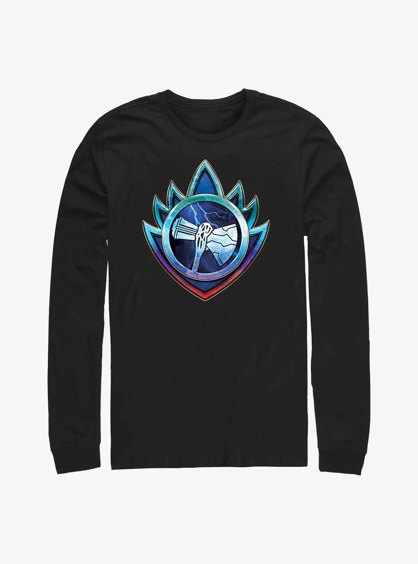 Marvel Thor: Love And Thunder Silver Stormbreaker Emblem Long Sleeve T-Shirt, , hi-res