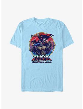 Marvel Thor: Love And Thunder Group Emblem T-Shirt, LT BLUE, hi-res