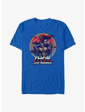 Marvel Thor: Love And Thunder Group Emblem T-Shirt, ROYAL, hi-res