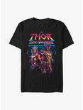 Marvel Thor: Love And Thunder Grunge Duo T-Shirt, BLACK, hi-res