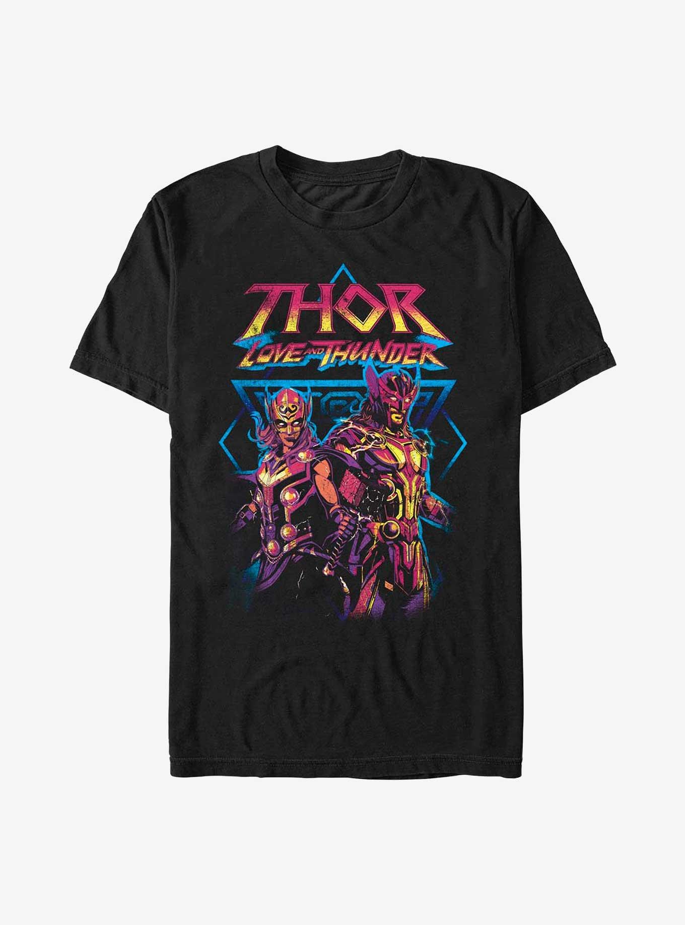 Marvel Thor: Love And Thunder Grunge Duo T-Shirt, BLACK, hi-res