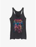 Marvel Thor: Love And Thunder Grunge Duo Womens Tank Top, BLK HTR, hi-res