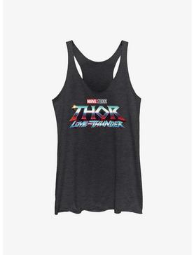 Plus Size Marvel Thor: Love And Thunder Logo Womens Tank Top, , hi-res