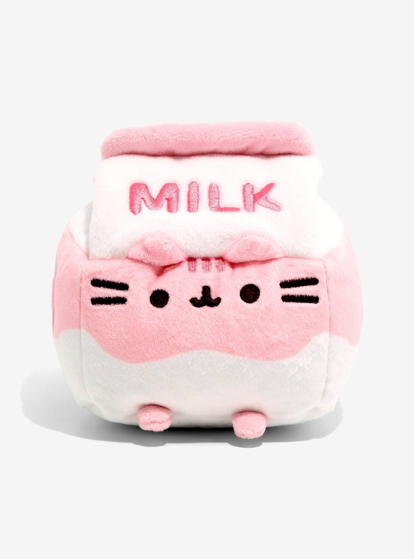 Pusheen Strawberry Milk 6 Inch Plush | BoxLunch