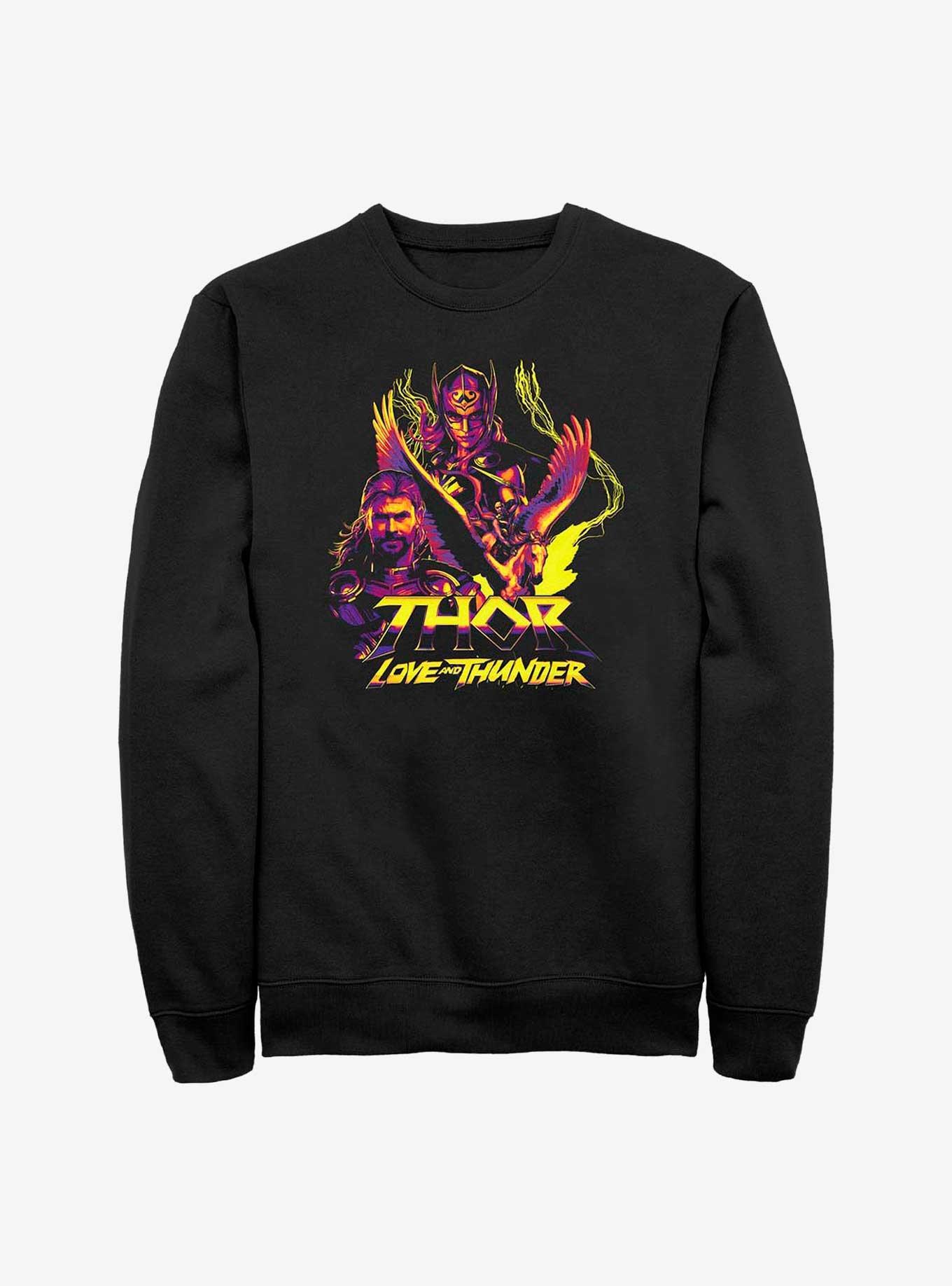 Marvel Thor: Love And Thunder Character Trio Sweatshirt, , hi-res