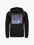 Marvel Thor: Love And Thunder Neon Character Select Hoodie, BLACK, hi-res