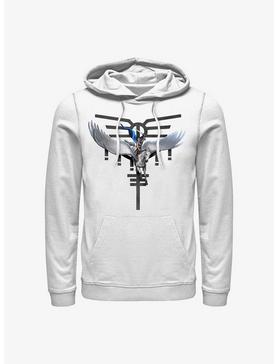 Plus Size Marvel Thor: Love And Thunder Valkyrie Pegasus Hoodie, , hi-res