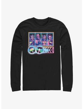 Marvel Thor: Love And Thunder Neon Character Select Long Sleeve T-Shirt, , hi-res