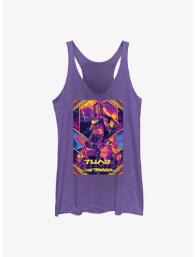 Marvel Thor: Love And Thunder Neon Poster Womens Tank Top, , hi-res