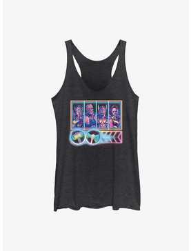 Marvel Thor: Love And Thunder Neon Character Select Womens Tank Top, , hi-res