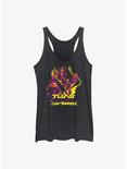 Marvel Thor: Love And Thunder Character Trio Womens Tank Top, BLK HTR, hi-res