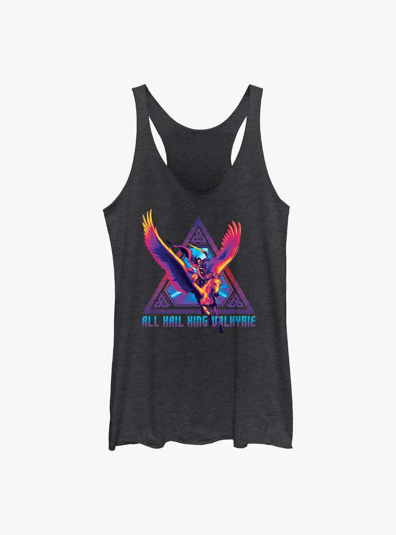 Marvel Thor: Love And Thunder All Hail King Valkyrie Badge Womens Tank Top, , hi-res
