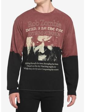 Rob Zombie Dragula Lyrics Dip-Dye Long-Sleeve T-Shirt, , hi-res
